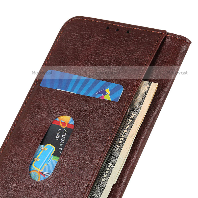 Leather Case Stands Flip Cover Holder D02Y for Motorola Moto G20