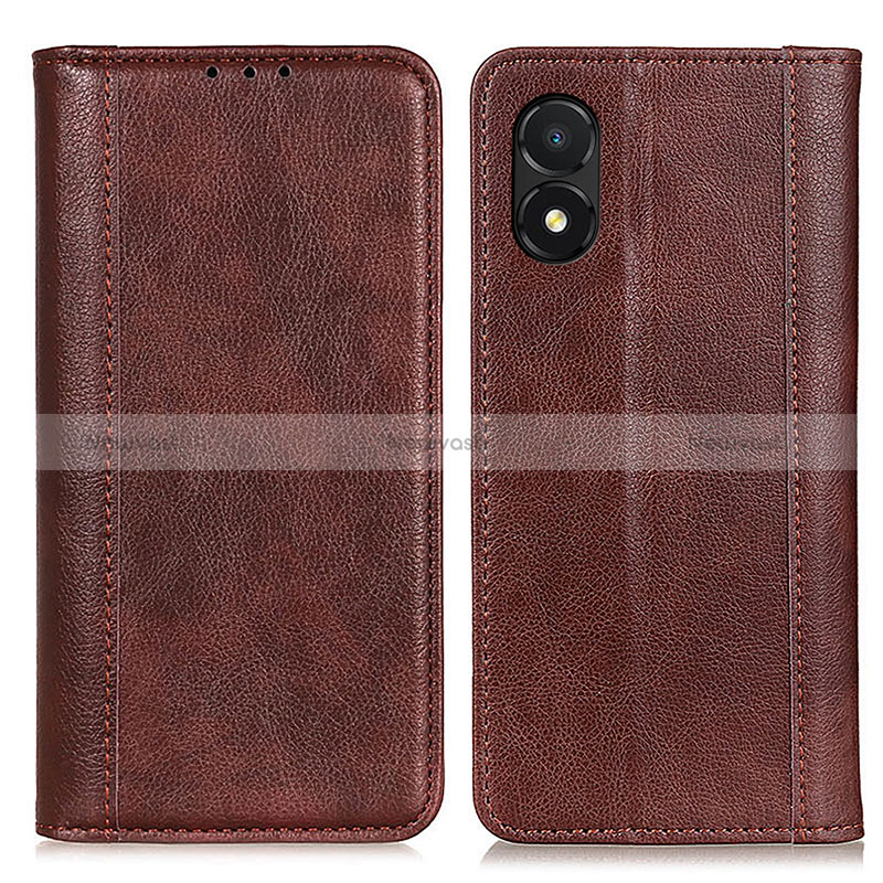 Leather Case Stands Flip Cover Holder D03Y for Huawei Honor X5