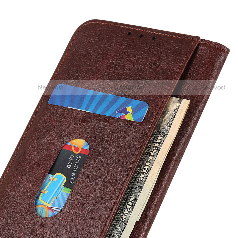 Leather Case Stands Flip Cover Holder D03Y for Motorola Moto Edge S30 5G