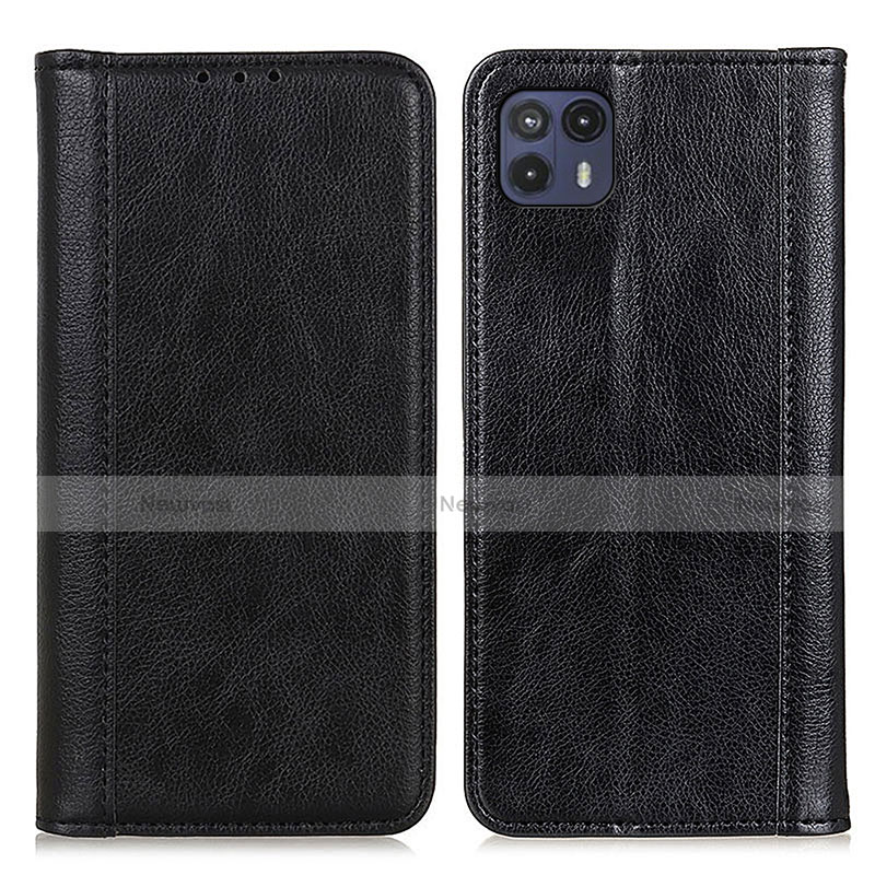 Leather Case Stands Flip Cover Holder D03Y for Motorola Moto G50 5G
