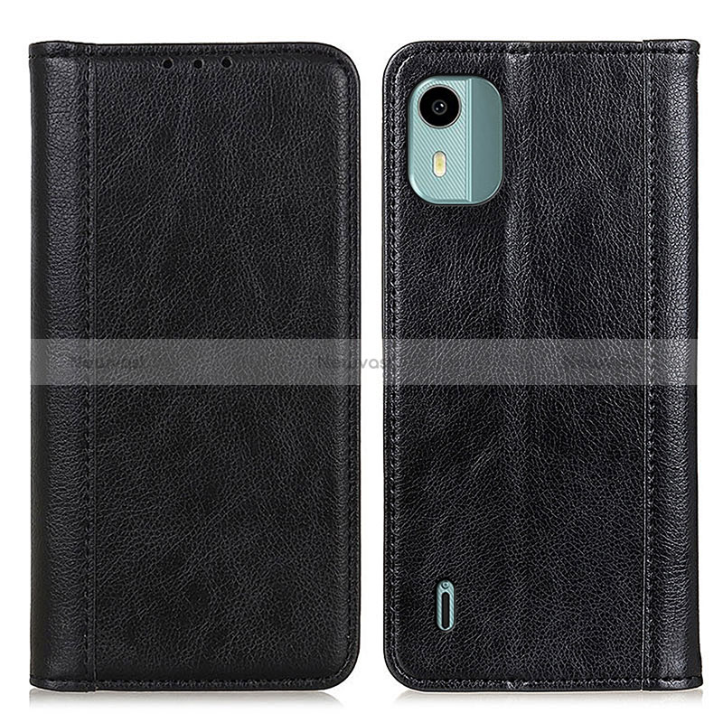 Leather Case Stands Flip Cover Holder D03Y for Nokia C12