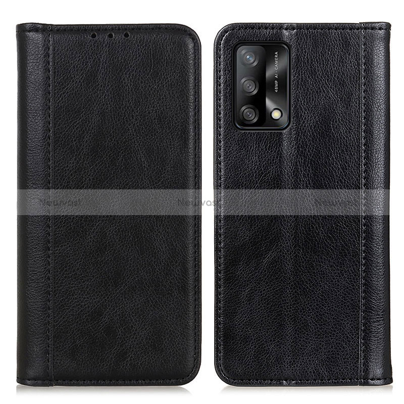 Leather Case Stands Flip Cover Holder D03Y for Oppo A95 4G