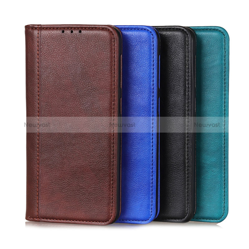 Leather Case Stands Flip Cover Holder D03Y for Oppo A95 4G