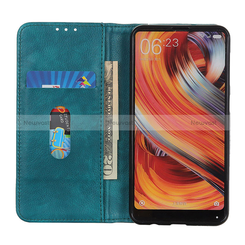 Leather Case Stands Flip Cover Holder D03Y for Oppo A95 4G