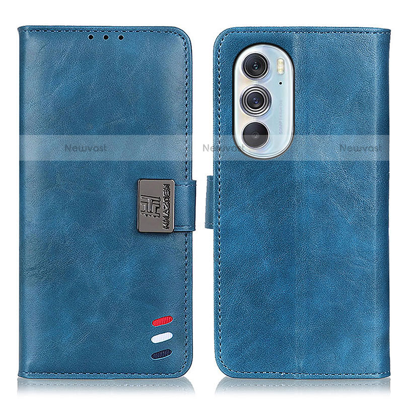 Leather Case Stands Flip Cover Holder D06Y for Motorola Moto Edge X30 5G