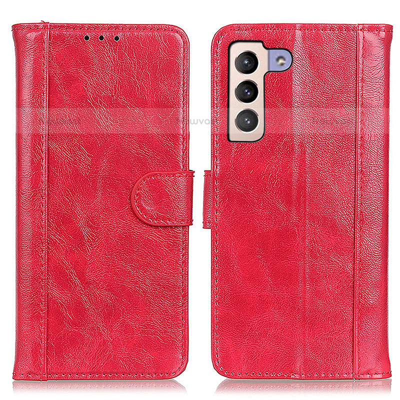 Leather Case Stands Flip Cover Holder D07Y for Samsung Galaxy S21 5G