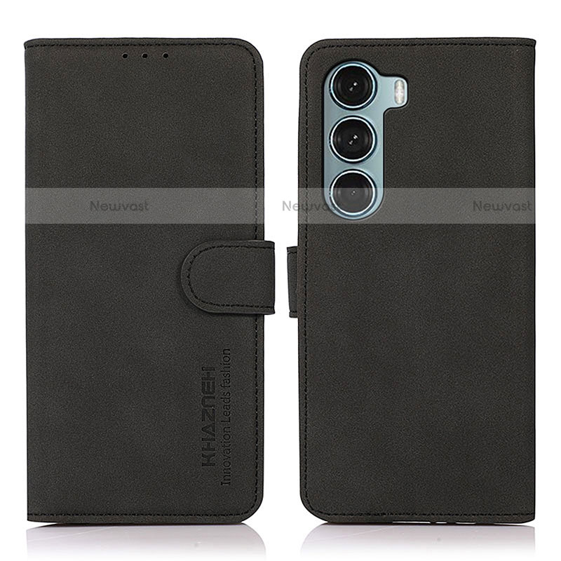 Leather Case Stands Flip Cover Holder D08Y for Motorola Moto G200 5G