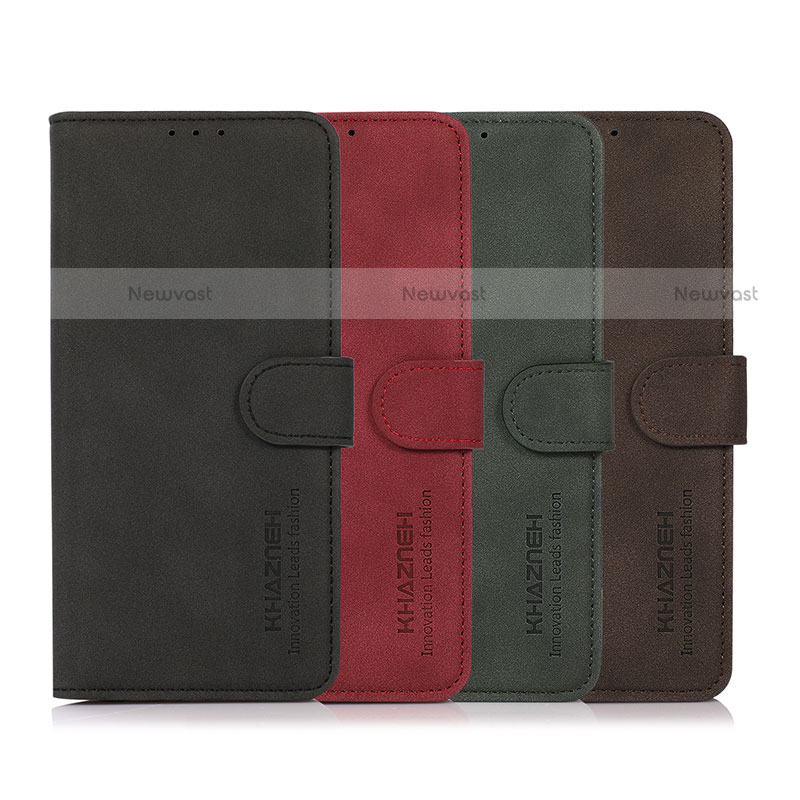 Leather Case Stands Flip Cover Holder D08Y for Motorola Moto G200 5G