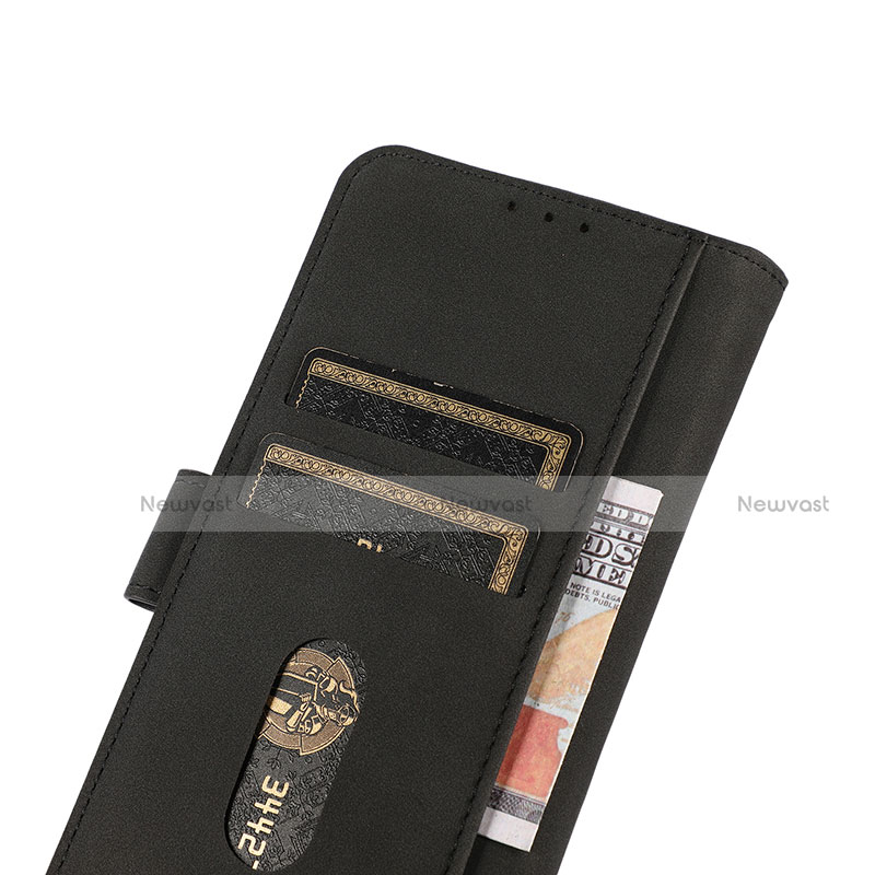 Leather Case Stands Flip Cover Holder D08Y for Motorola Moto G50 5G