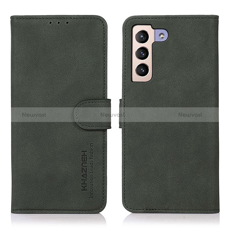 Leather Case Stands Flip Cover Holder D08Y for Samsung Galaxy S25 5G