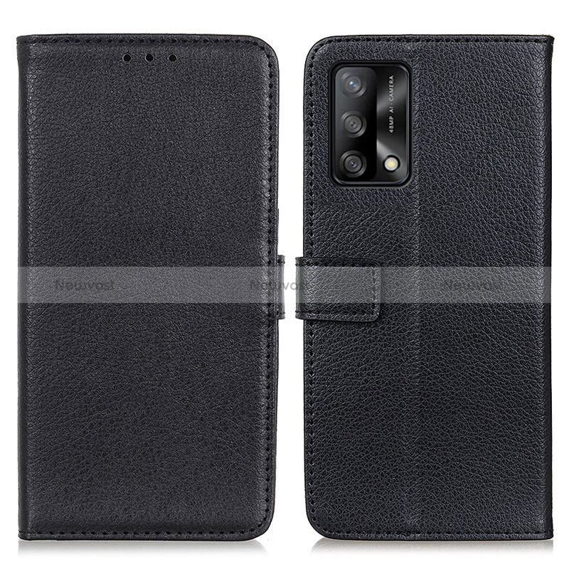 Leather Case Stands Flip Cover Holder D09Y for Oppo A95 4G