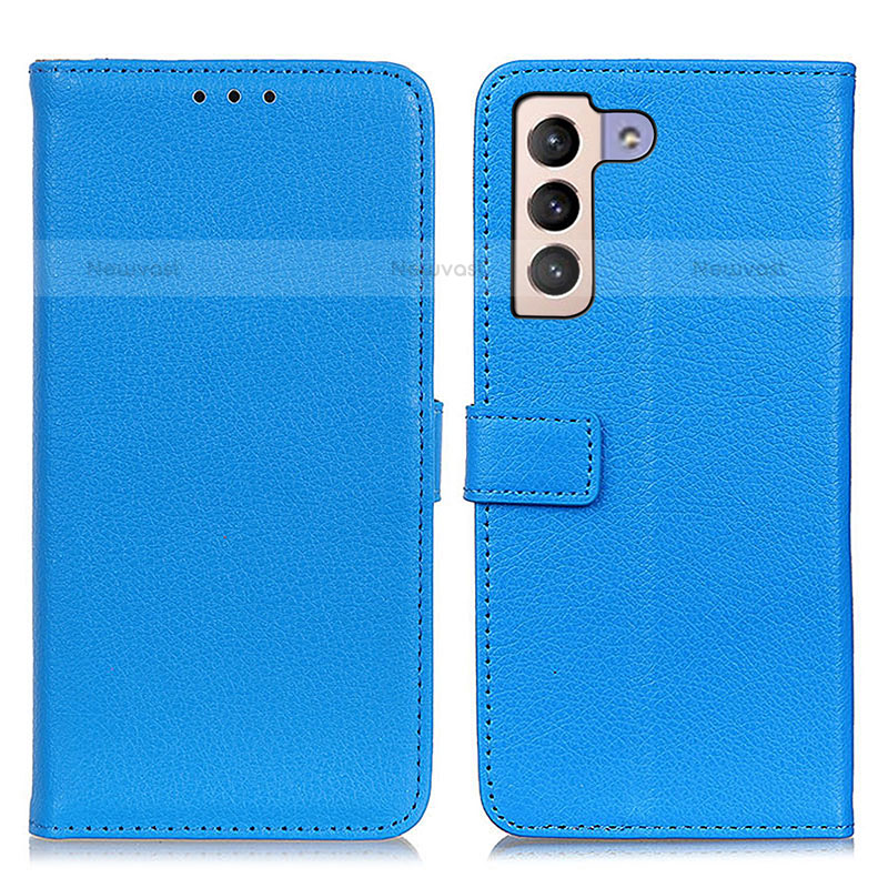 Leather Case Stands Flip Cover Holder D09Y for Samsung Galaxy S21 Plus 5G