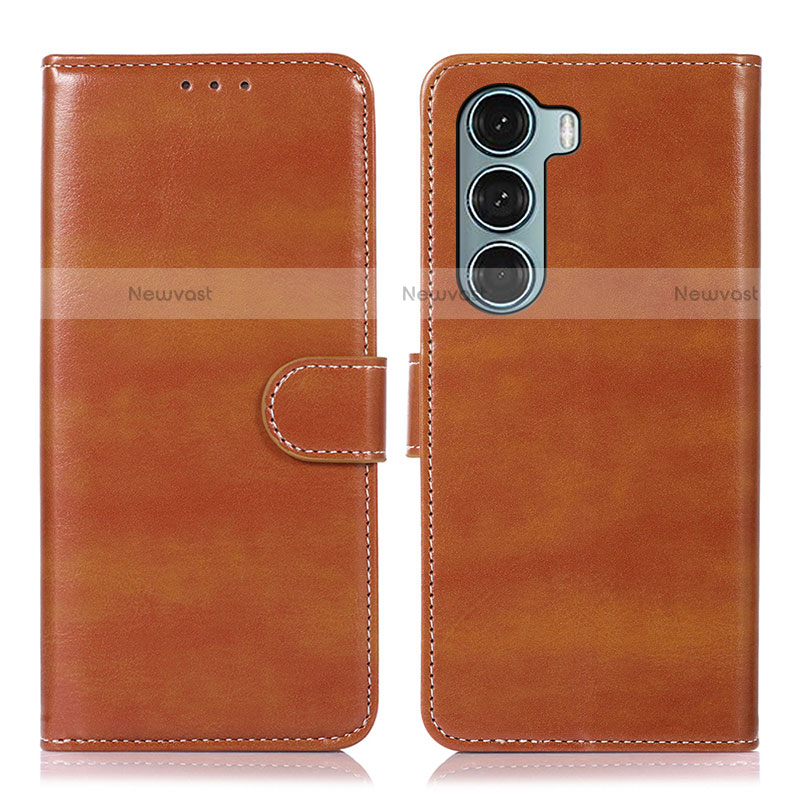 Leather Case Stands Flip Cover Holder D10Y for Motorola Moto Edge S30 5G