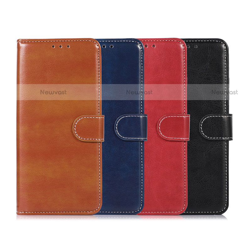 Leather Case Stands Flip Cover Holder D10Y for Motorola Moto G200 5G