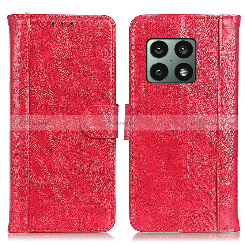 Leather Case Stands Flip Cover Holder D10Y for OnePlus 10 Pro 5G