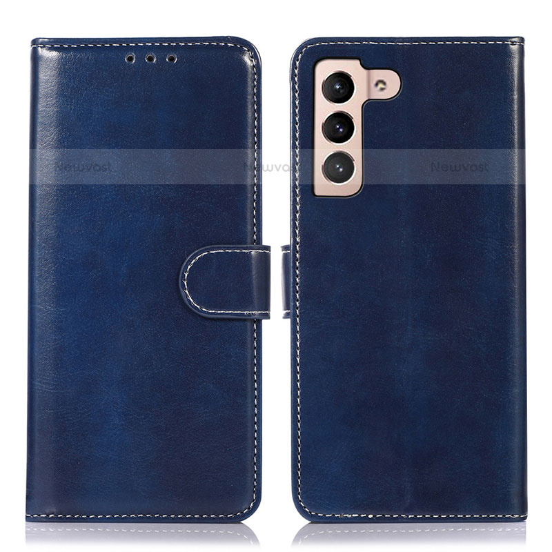 Leather Case Stands Flip Cover Holder D10Y for Samsung Galaxy S21 5G