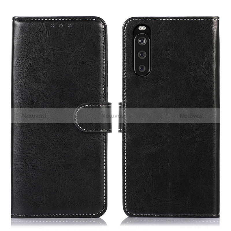 Leather Case Stands Flip Cover Holder D10Y for Sony Xperia 10 III