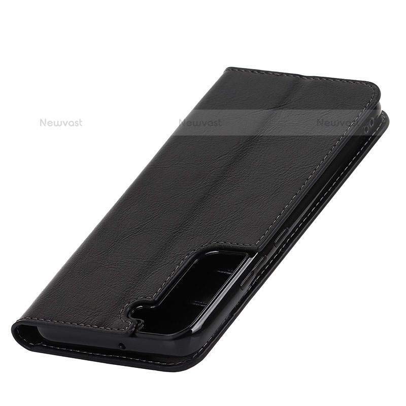 Leather Case Stands Flip Cover Holder D13T for Samsung Galaxy S21 FE 5G