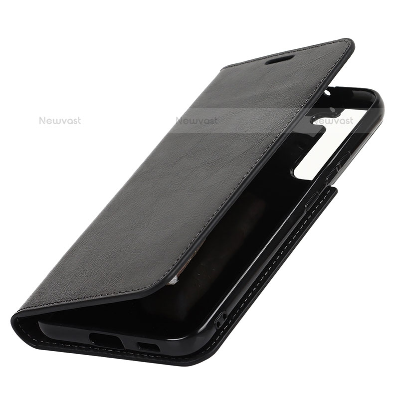 Leather Case Stands Flip Cover Holder D13T for Samsung Galaxy S21 FE 5G