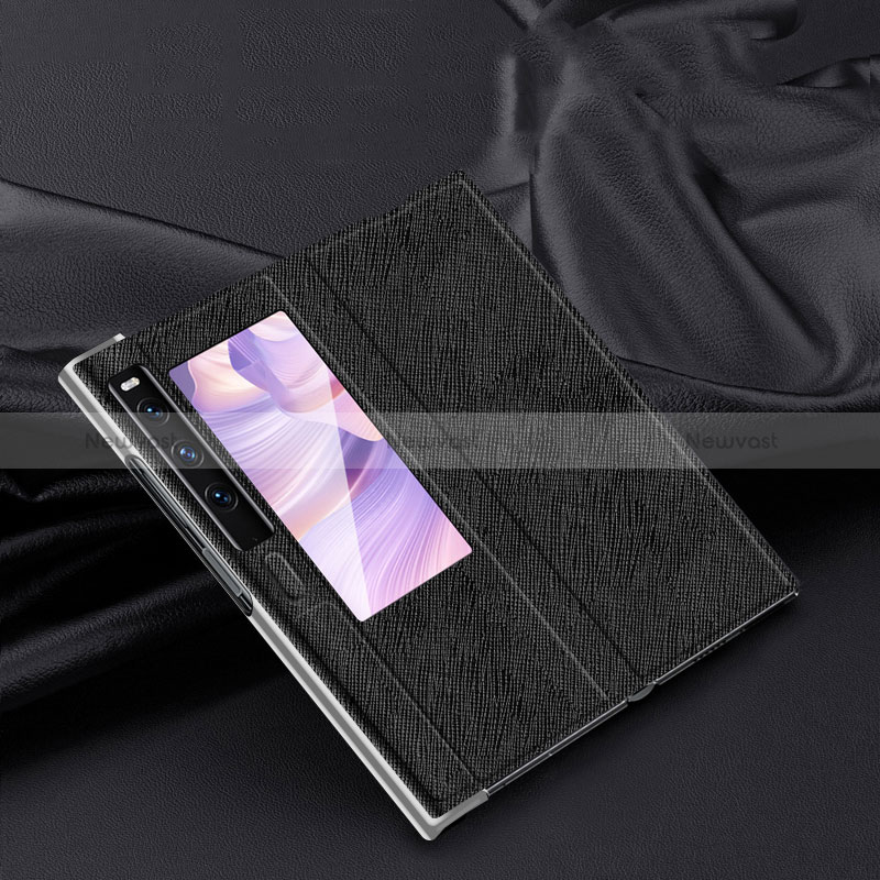 Leather Case Stands Flip Cover Holder DL1 for Huawei Mate Xs 2