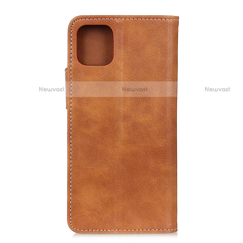 Leather Case Stands Flip Cover Holder DY01 for Motorola Moto G100 5G