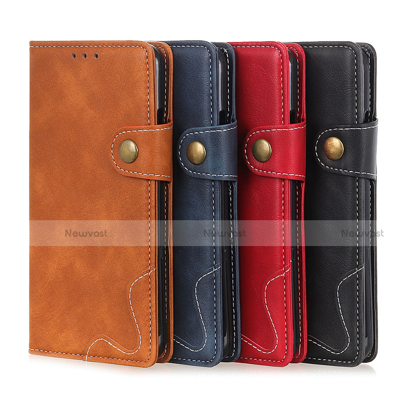 Leather Case Stands Flip Cover Holder DY01 for Motorola Moto G50