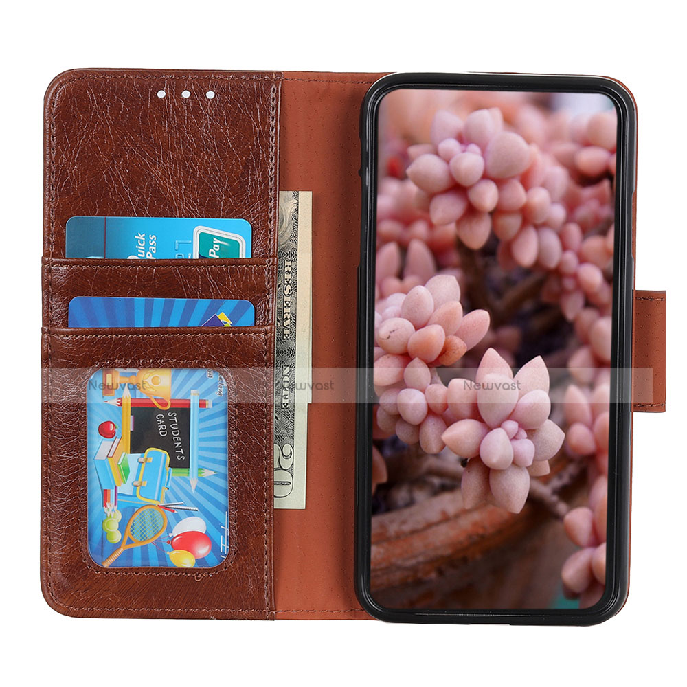 Leather Case Stands Flip Cover Holder for Alcatel 1C (2019)