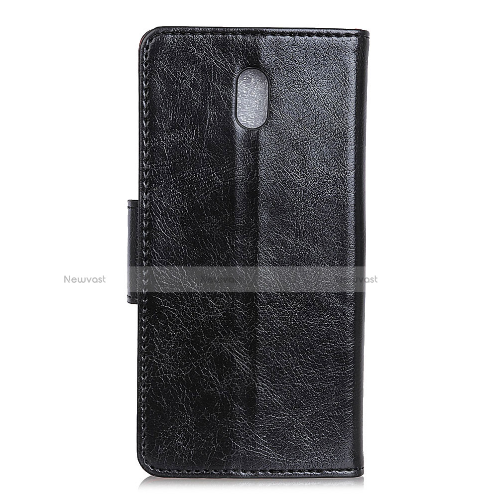Leather Case Stands Flip Cover Holder for Alcatel 1C (2019)