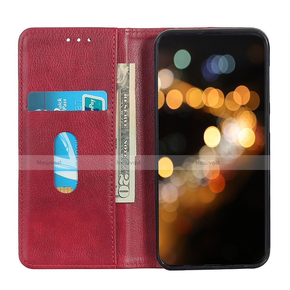 Leather Case Stands Flip Cover Holder for Alcatel 1X (2019)