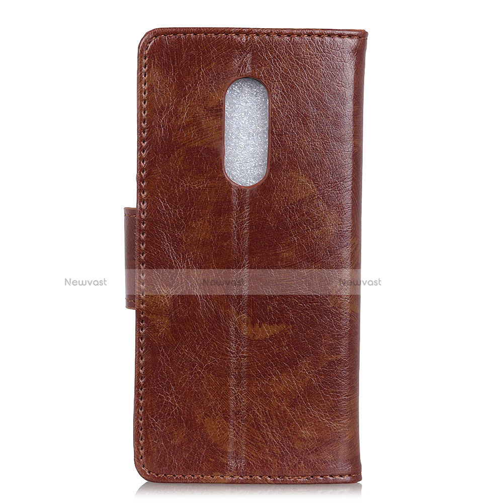 Leather Case Stands Flip Cover Holder for Alcatel 3