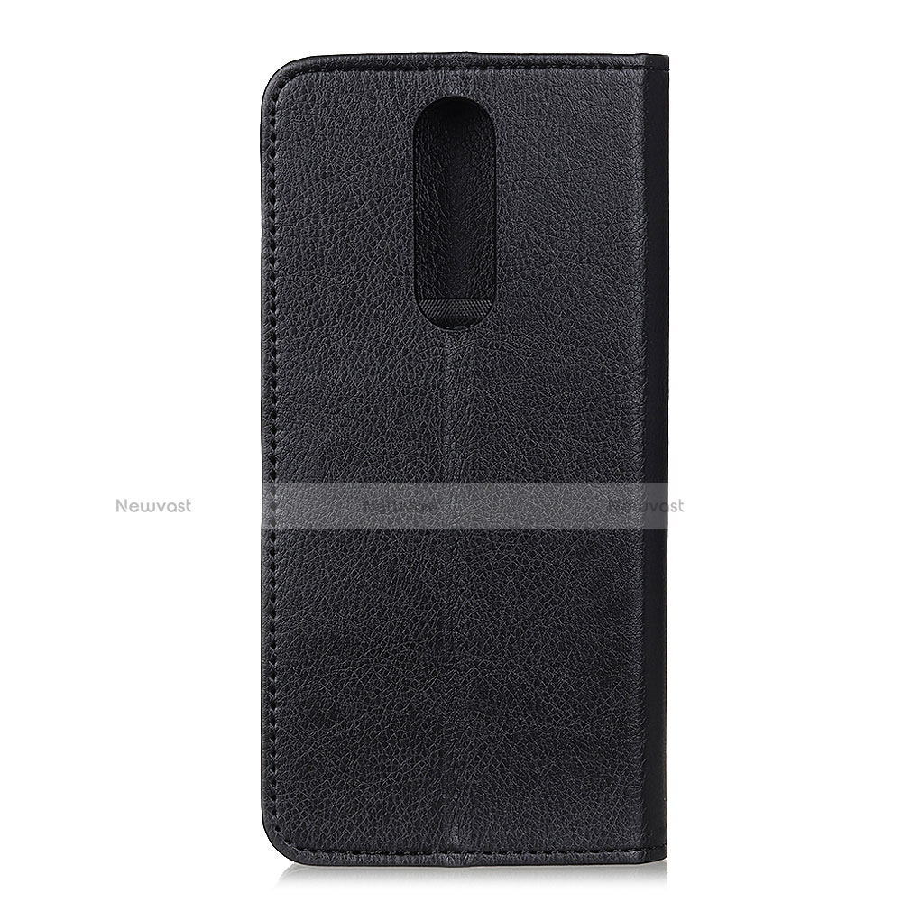 Leather Case Stands Flip Cover Holder for Alcatel 3 (2019)