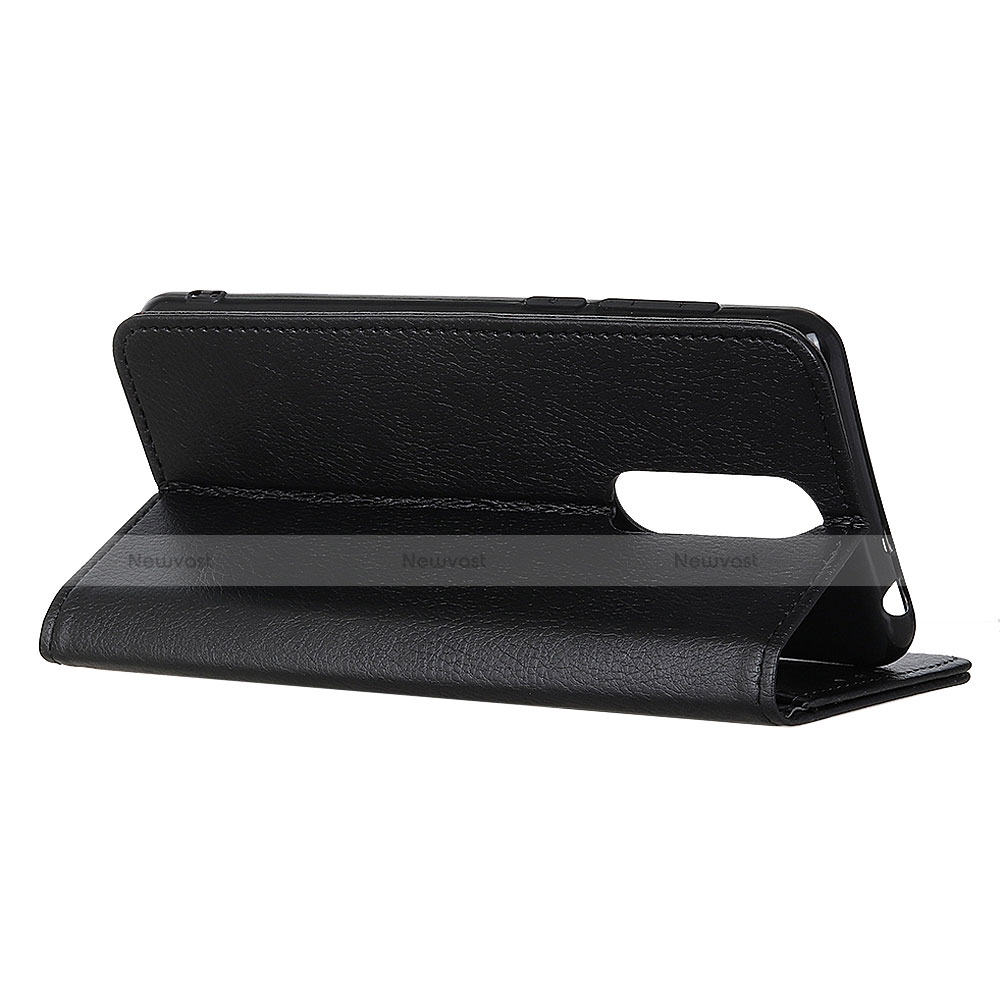 Leather Case Stands Flip Cover Holder for Alcatel 3L
