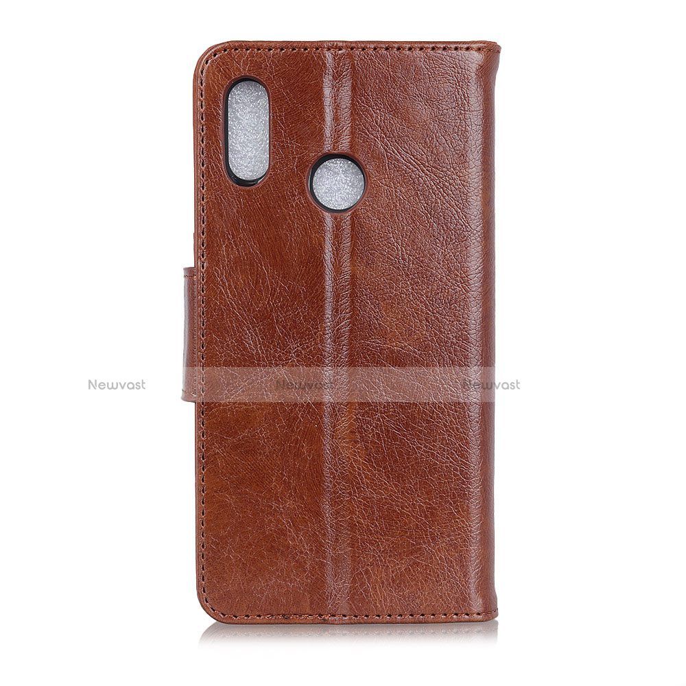 Leather Case Stands Flip Cover Holder for Alcatel 5V