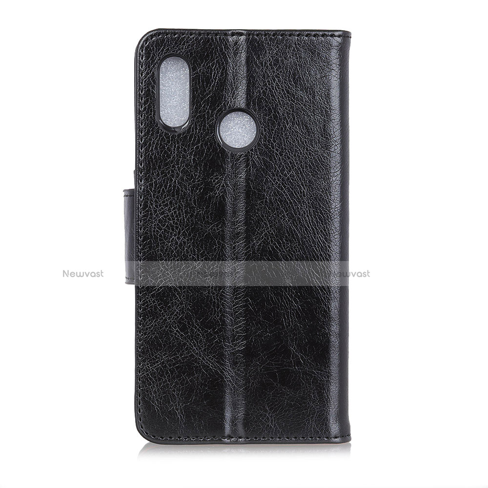 Leather Case Stands Flip Cover Holder for Alcatel 5V