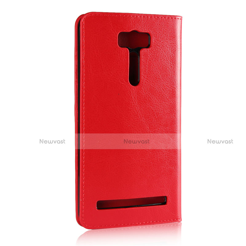 Leather Case Stands Flip Cover Holder for Asus Zenfone 2 Laser 6.0 ZE601KL