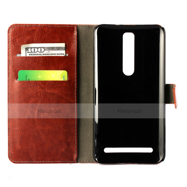Leather Case Stands Flip Cover Holder for Asus Zenfone 2 ZE551ML ZE550ML