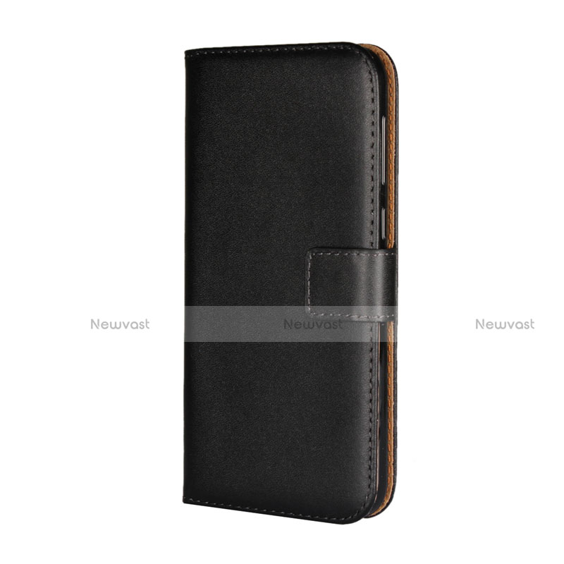 Leather Case Stands Flip Cover Holder for Asus Zenfone 4 Selfie Pro Black