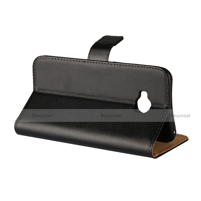 Leather Case Stands Flip Cover Holder for Asus Zenfone 4 Selfie Pro Black