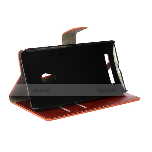 Leather Case Stands Flip Cover Holder for Asus Zenfone 5