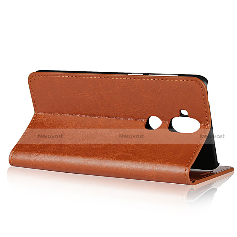 Leather Case Stands Flip Cover Holder for Asus Zenfone 5 Lite ZC600KL