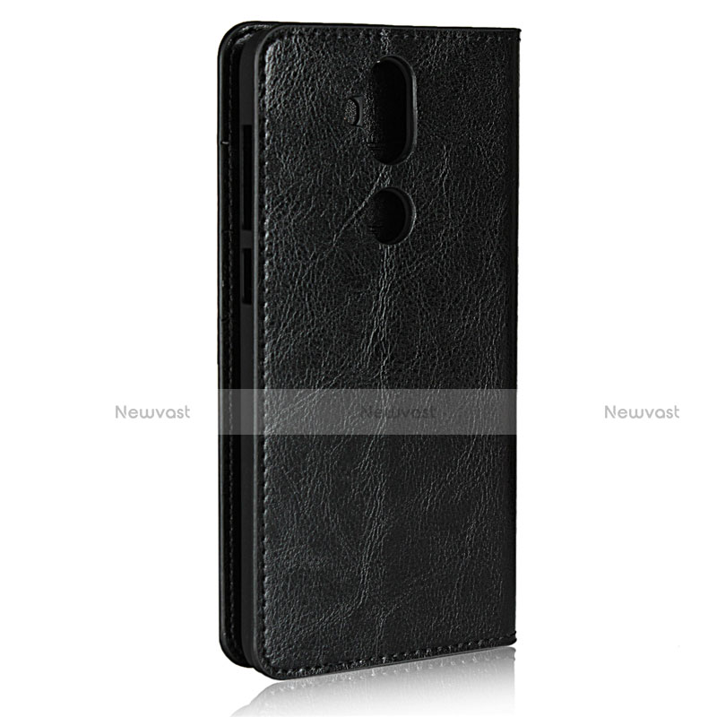 Leather Case Stands Flip Cover Holder for Asus Zenfone 5 Lite ZC600KL