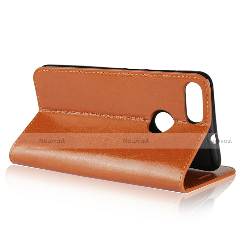 Leather Case Stands Flip Cover Holder for Asus Zenfone Max Plus M1 ZB570TL