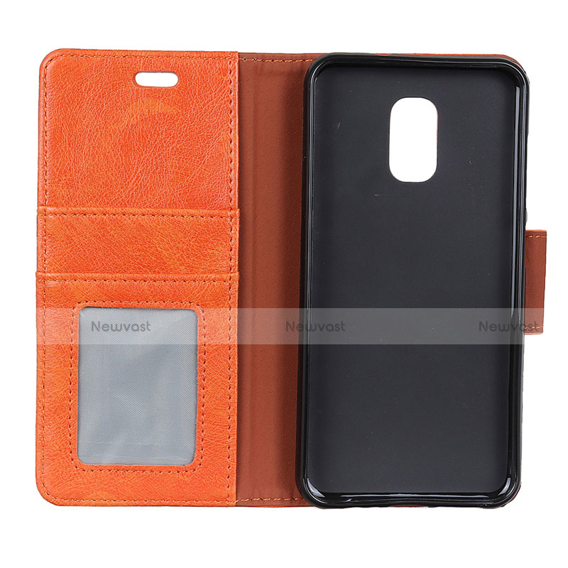 Leather Case Stands Flip Cover Holder for Asus ZenFone V Live