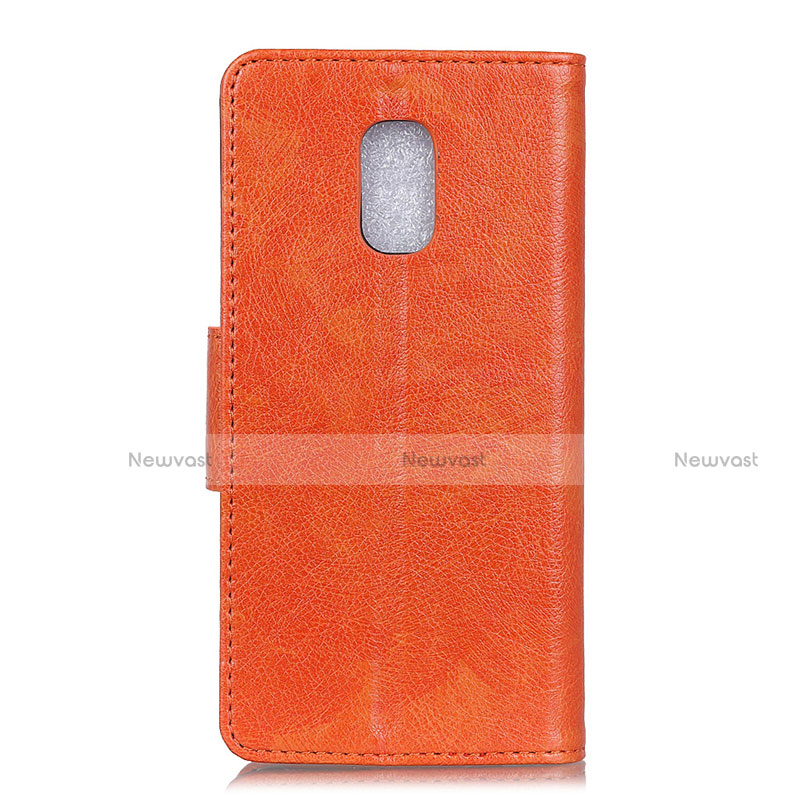 Leather Case Stands Flip Cover Holder for Asus ZenFone V500KL