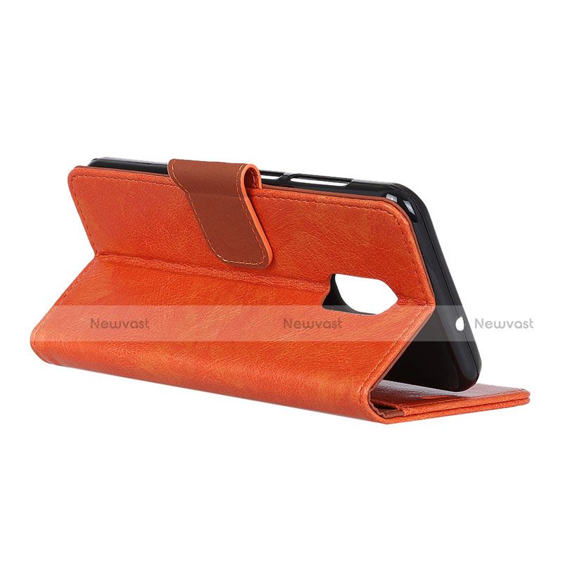 Leather Case Stands Flip Cover Holder for Asus ZenFone V500KL