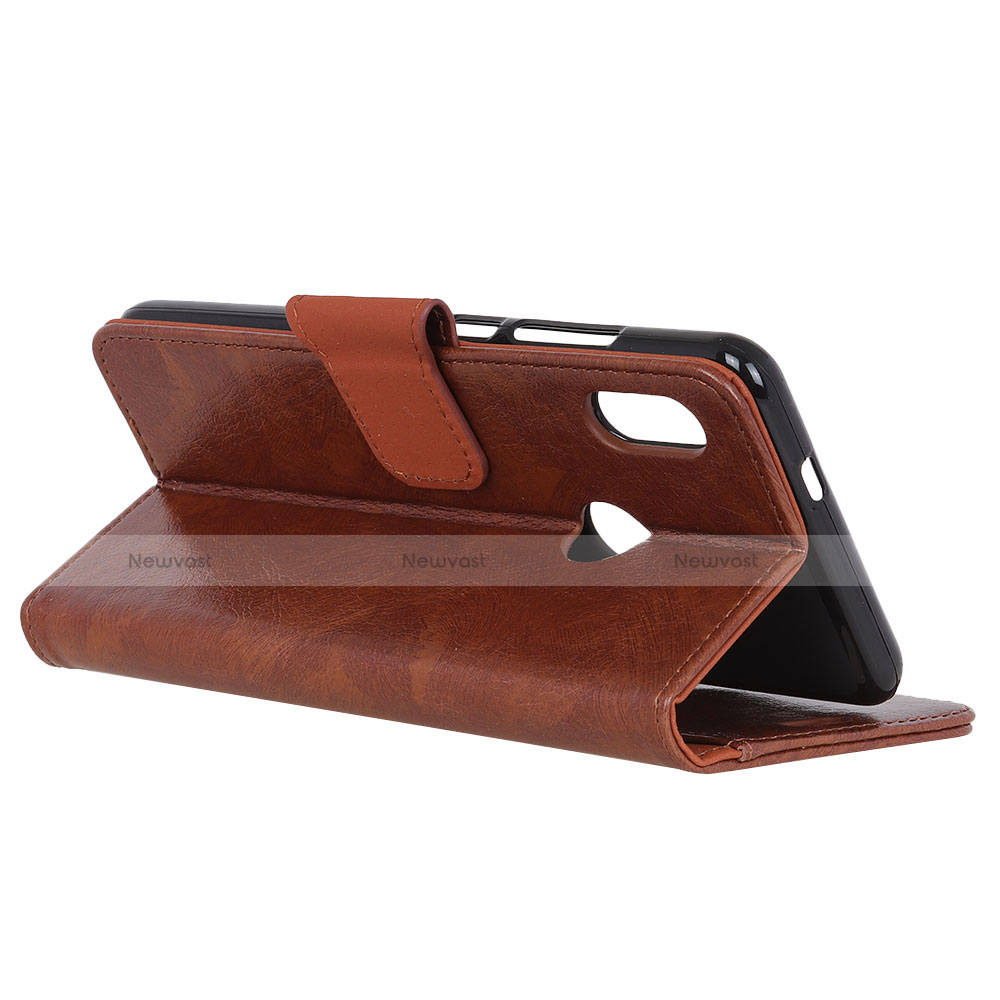 Leather Case Stands Flip Cover Holder for BQ Aquaris C