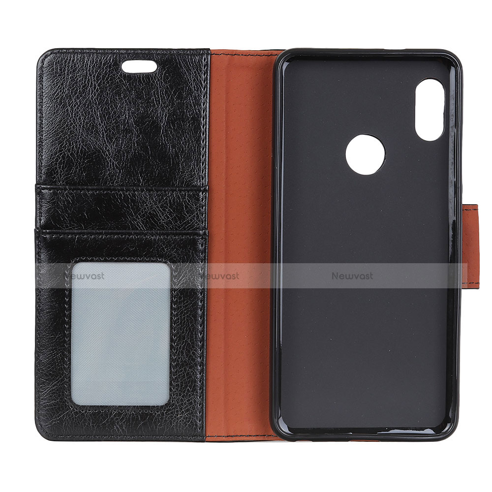 Leather Case Stands Flip Cover Holder for BQ Aquaris C