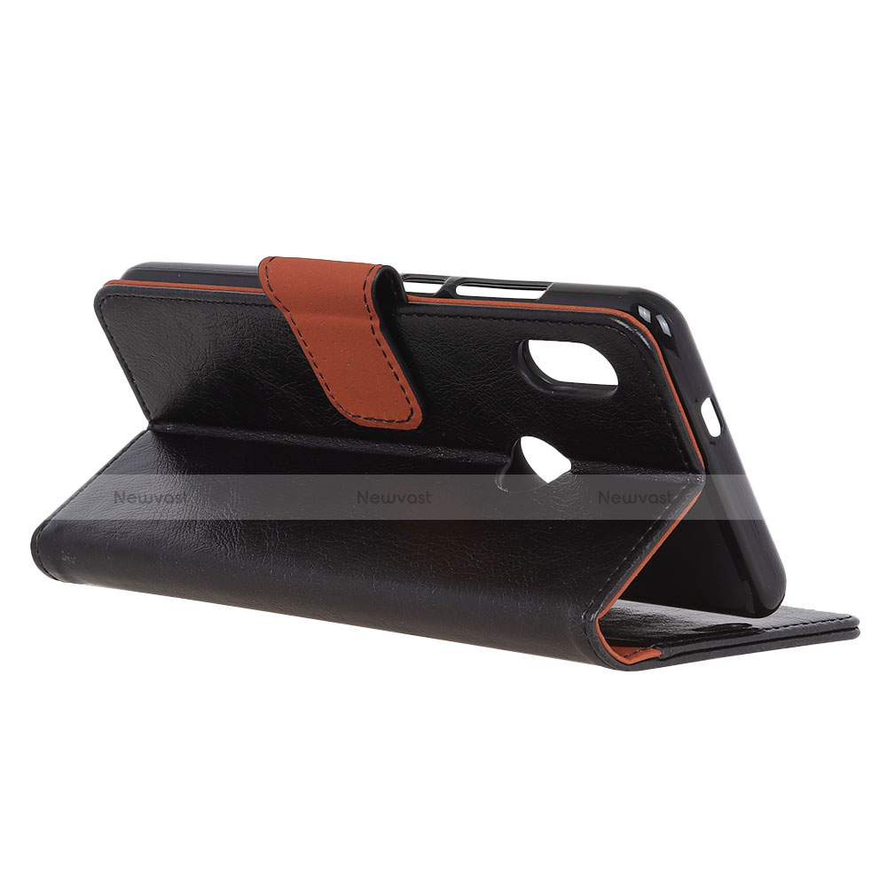 Leather Case Stands Flip Cover Holder for BQ Aquaris C