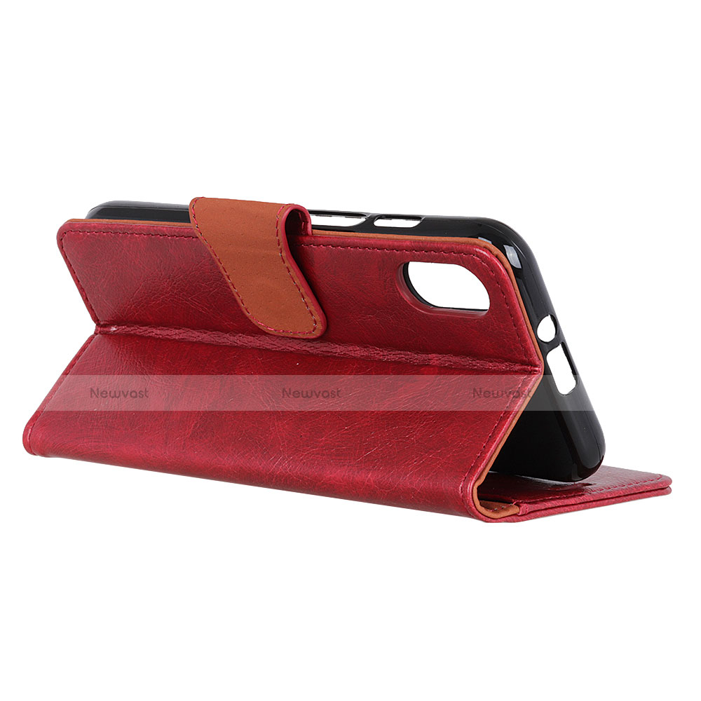 Leather Case Stands Flip Cover Holder for Doogee X55