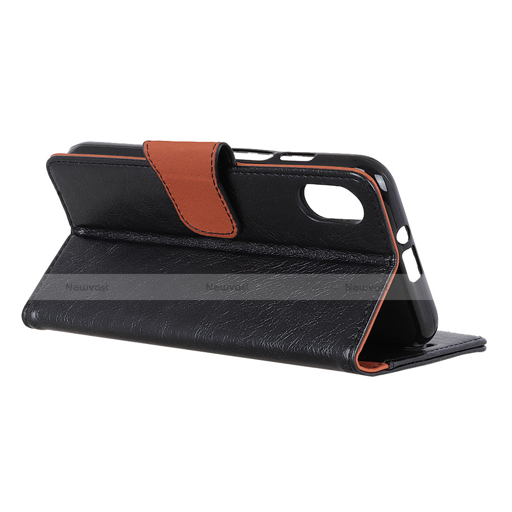 Leather Case Stands Flip Cover Holder for Doogee X55